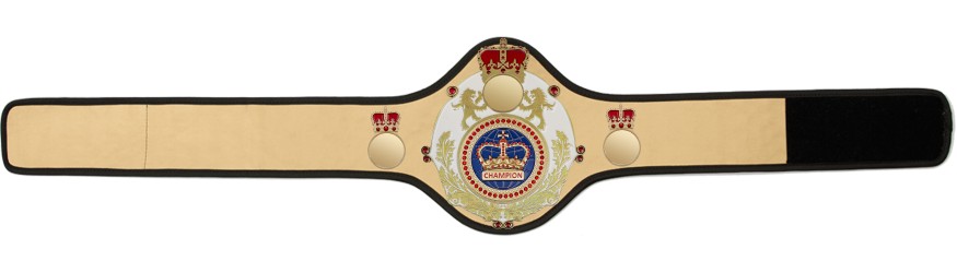 QUEENSBURY PRO LEATHER BLUE CHAMPION CROWN CHAMPIONSHIP BELT - QUEEN/W/G/BLUGEM - AVAILABLE IN 10+ COLOURS QUEENSBURY PRO LEATHER BLUE CHAMPION CROWN CHAMPIONSHIP BELT - QUEEN/W/G/BLUGEM - AVAILABLE IN 10+ COLOURS